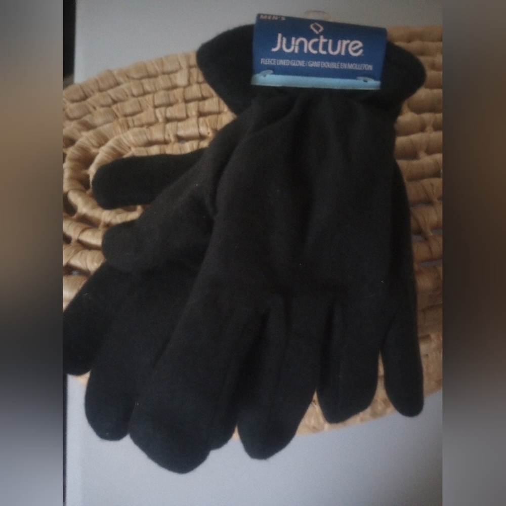 Classic Black Men's Gloves
